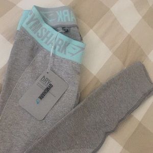 Gymshark flex leggings blue grey